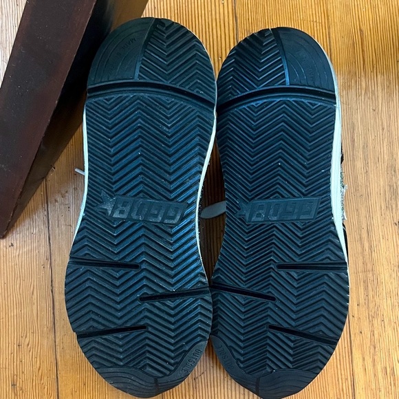 Golden Goose Black and Silver Women's Running Sneakers - Picture 7 of 7